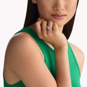 Кольцо Graff Butterfly Silhouette Diamond Mini Ring