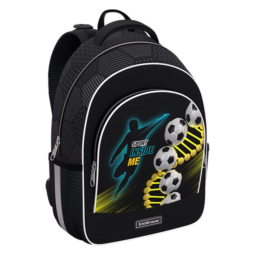Рюкзак ученический с грудной перемычкой "ErgoLine 15L Sport DNA" (ErichKrause)