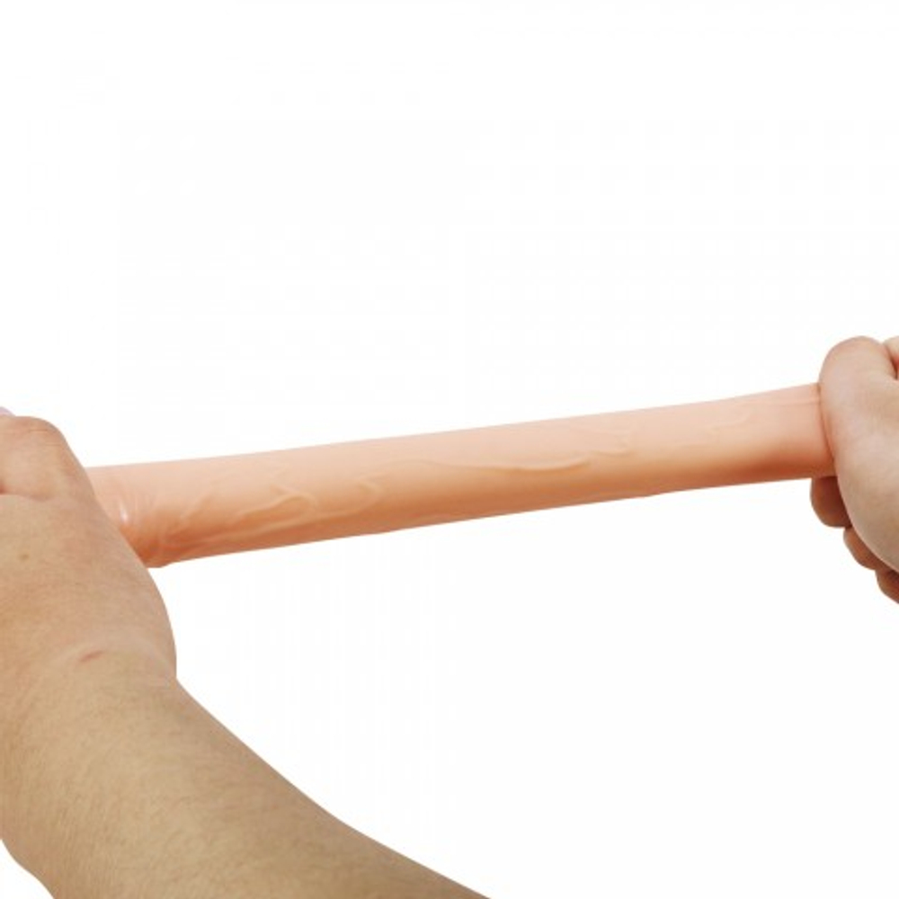 Реалистичная насадка на пенис Nile (16,5 см) телесная