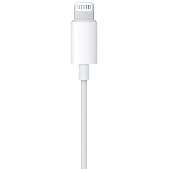 Наушники Apple EarPods с разъёмом Lightning White, белый (MWTY3/MMTN2ZM/A)