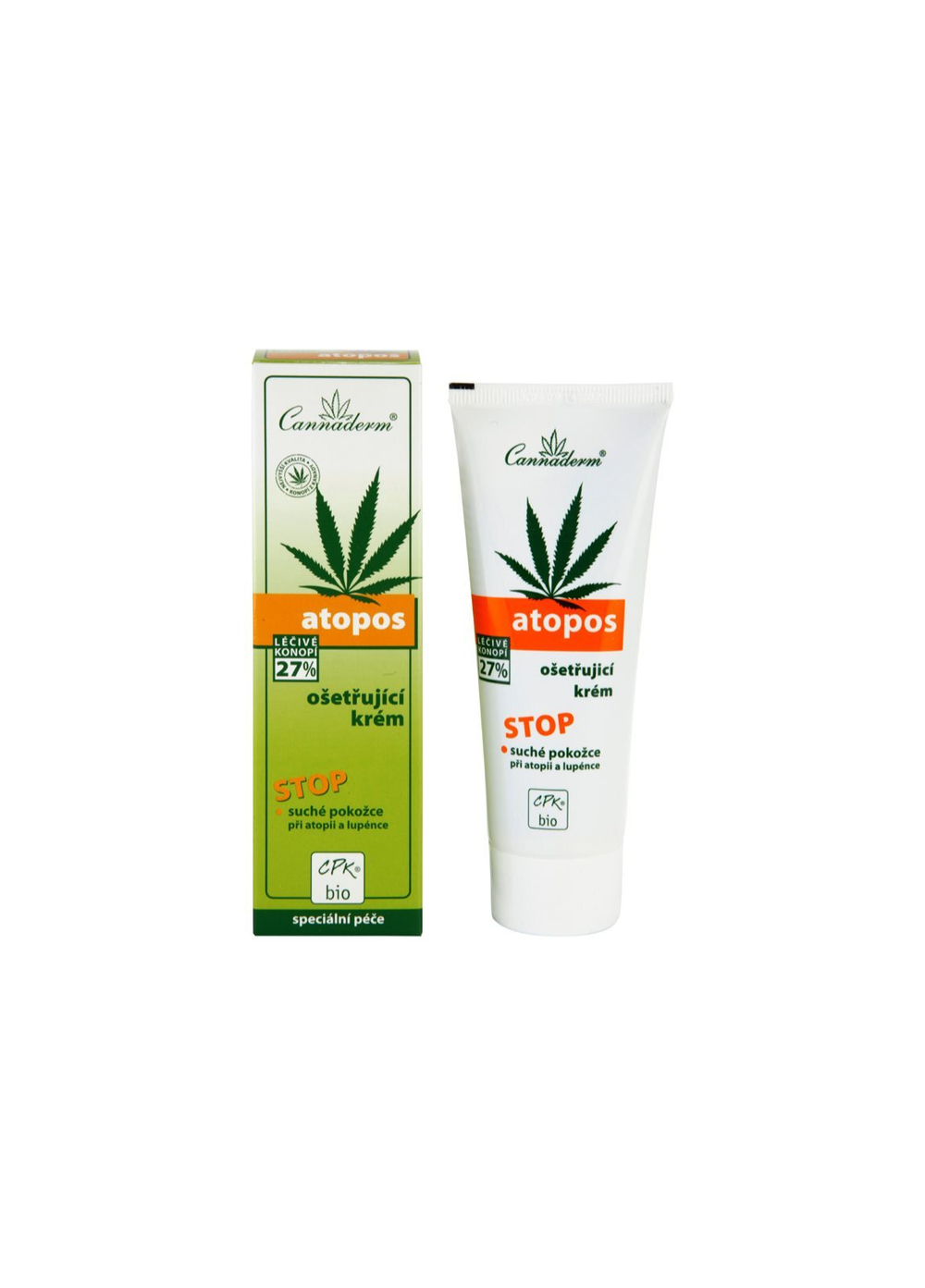 Cannaderm Atopos Treatment Cream - крем для ухода за атопической кожей /   75  g  / GTIN 8594059735713