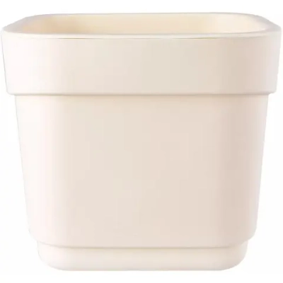 Горшок для цветов фактурный Hills 4л (d188, h176мм)(молочный)