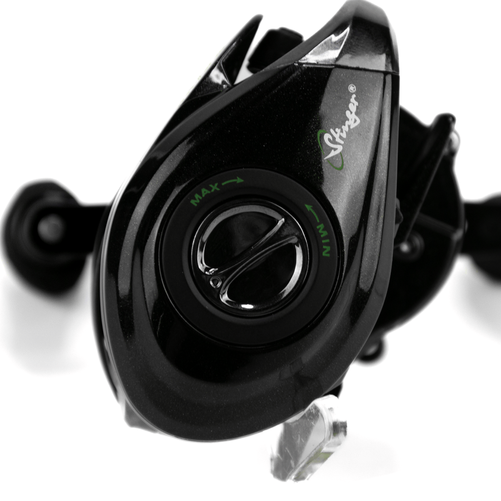 Катушка мультипликаторная Stinger Blaxter 100L (2NMB+3BB+1RB, мет. шпуля)