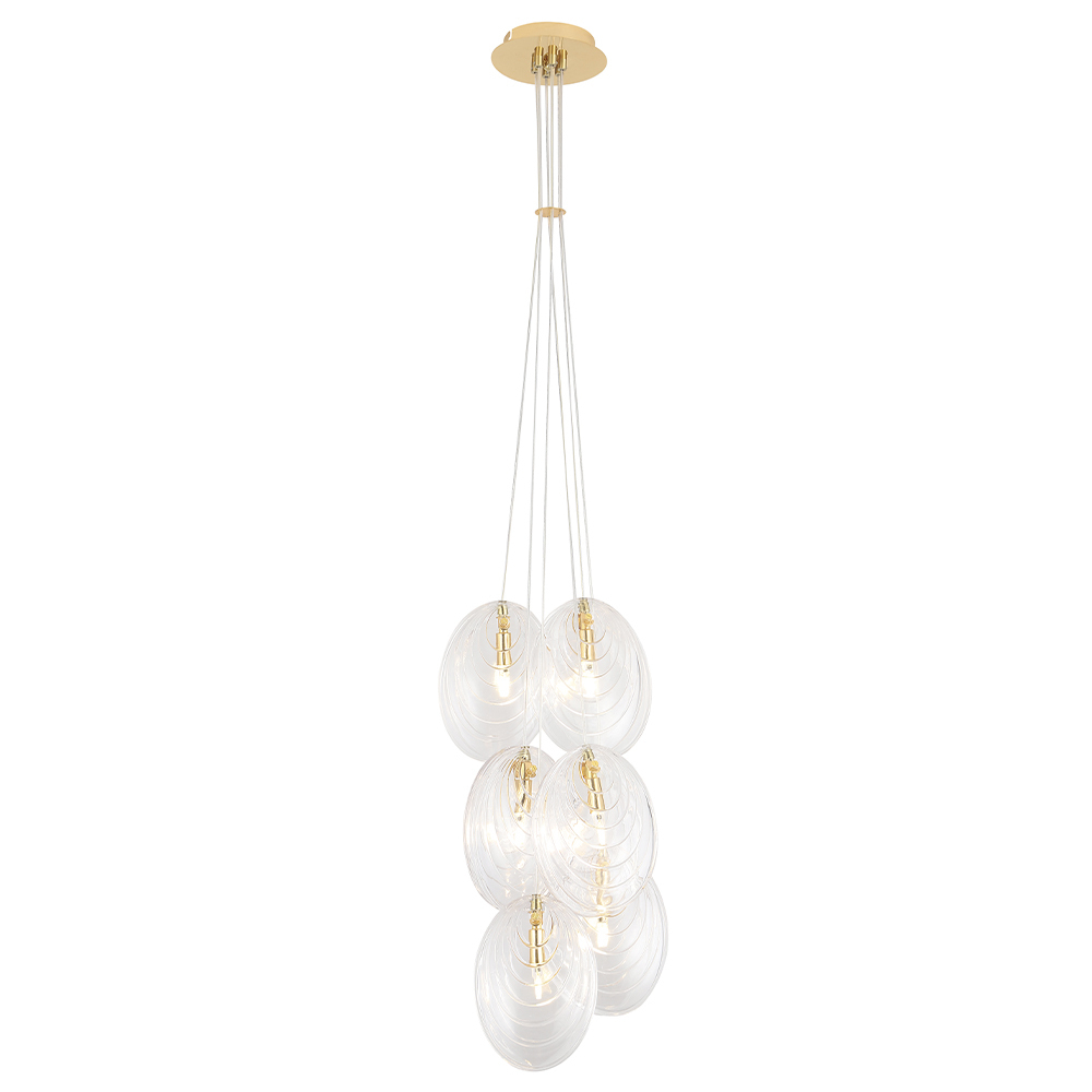 Светильник подвесной Crystal Lux MAR SP6 TRANSPARENTE