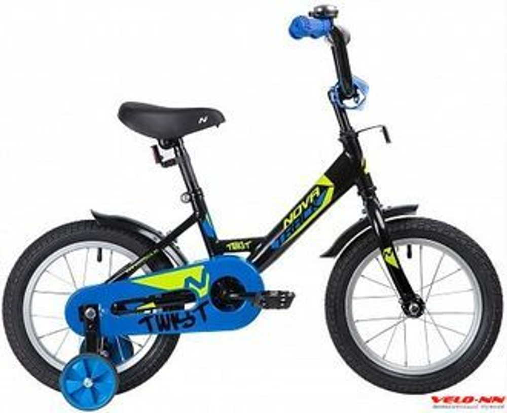 ВЕЛОСИПЕД NOVATRACK  TWIST 14" /черный