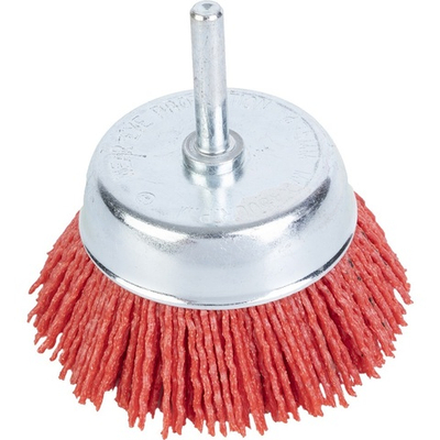 Щетка ELITECH чашечная со шпилькой для дрели 75 мм   1820.154600