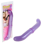 Двойной гнущийся фаллос для G-стимуляции Bend It G-Spot Dong (Цвет: фиолетовый)