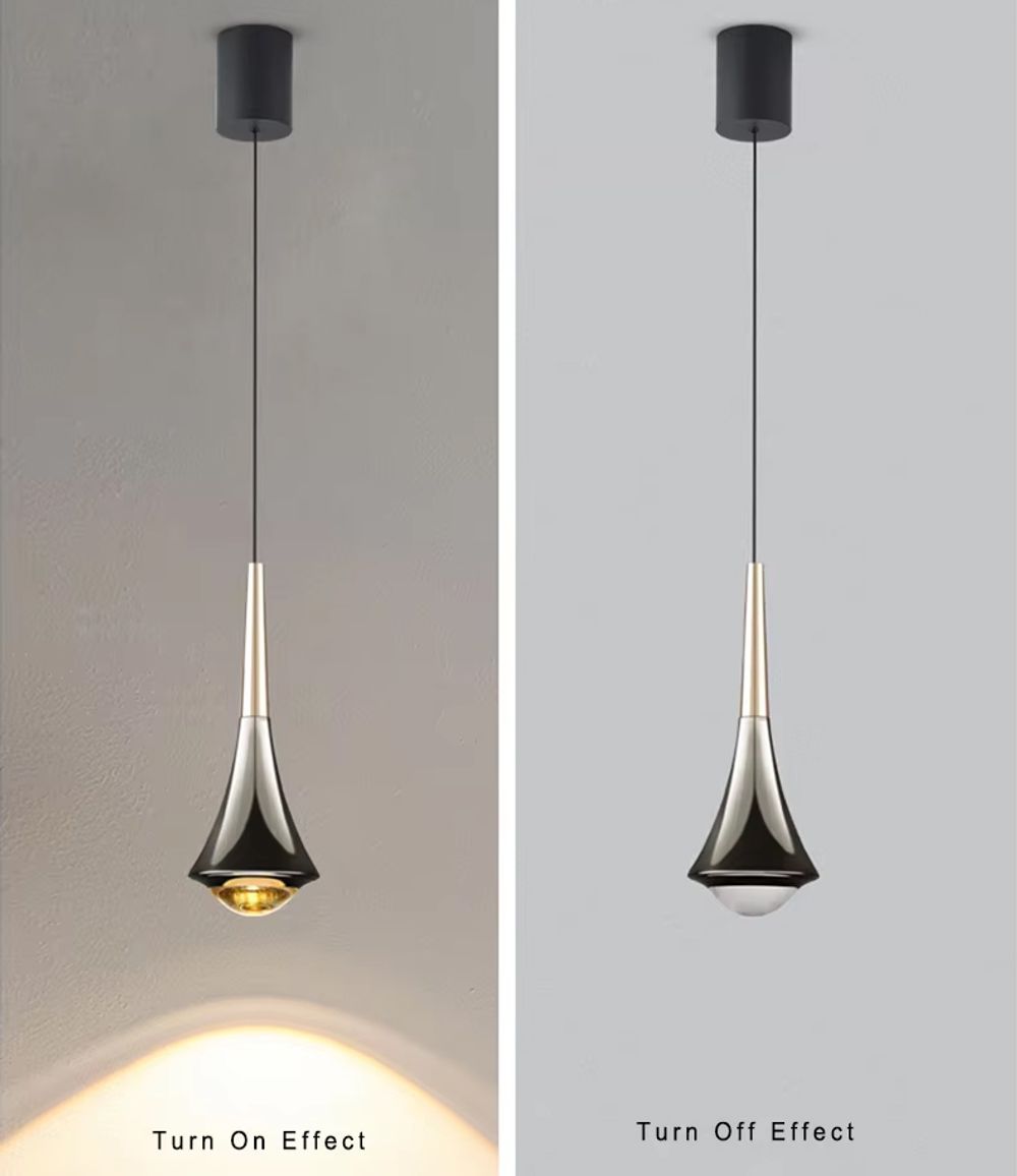 Подвесной светильник 8969P/1 gold/black