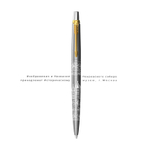 Подарочный набор: Шариковая ручка Parker Jotter Russia + ежедневник, зеленый