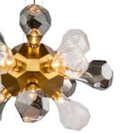 Люстра KR1197P-12 smoky/clear