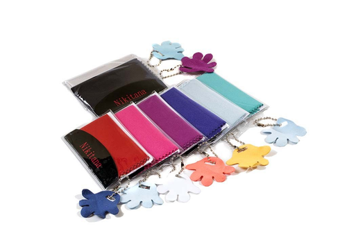 Салфетка для очков Micro Fiber «Ладошка» в индивидуальной упаковке