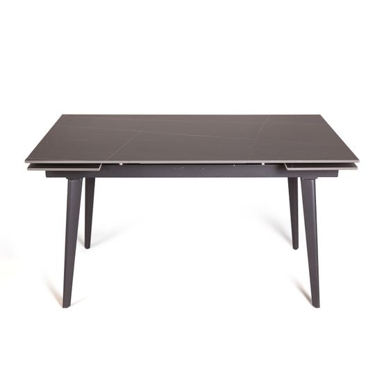 Стол раскладной Buren (140+30+30) керамика черный