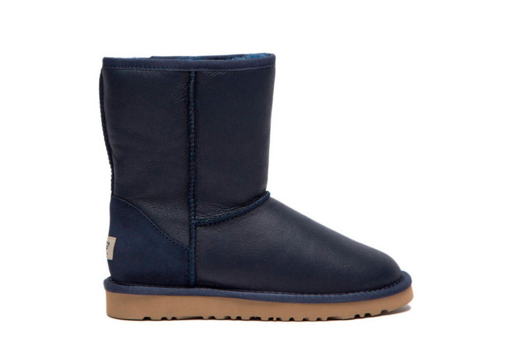 UGG Mens Classic Short Metallic Navy
