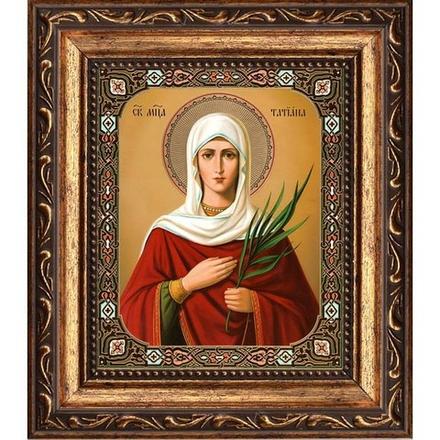 Татиана Римская дева мученица. Икона на холсте.