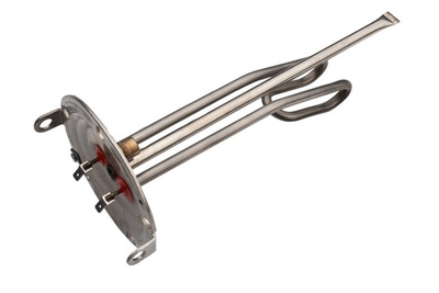 Нагревательный элемент 1500 Вт M6 Фланец D-125mm 5 отверст. для водонгревателей. Ariston VELIS Мод.: ABS VLS PREMIUM PW 30-100, ABS VLS PW 30-100 трубка термостата - 280мм