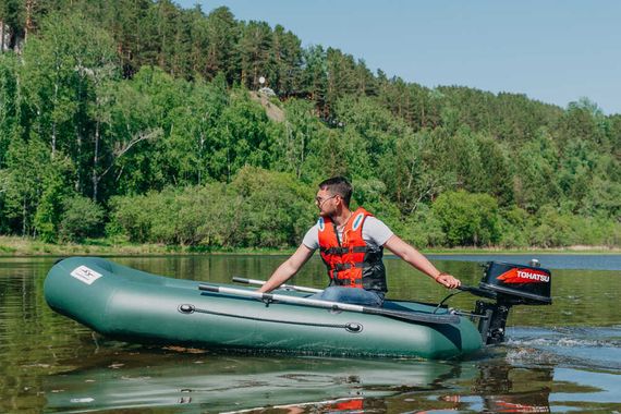 Гребная лодка ПВХ Sharmax M280 Sport (2024)