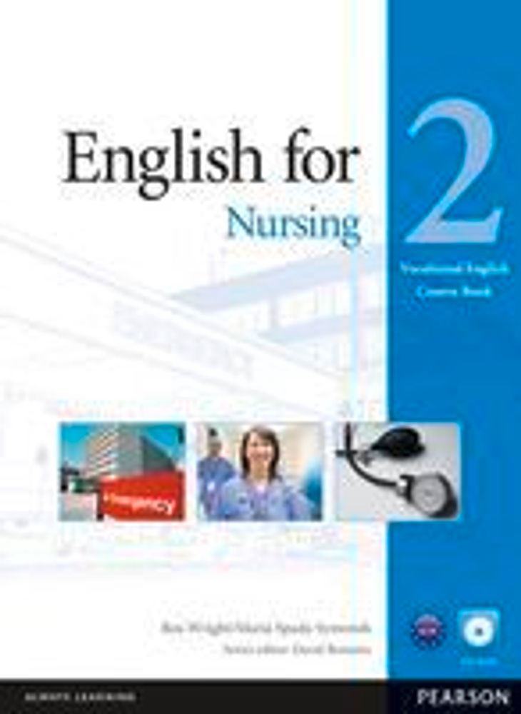 English for Nursing Level 2 Coursebook and CD-Rom Pack