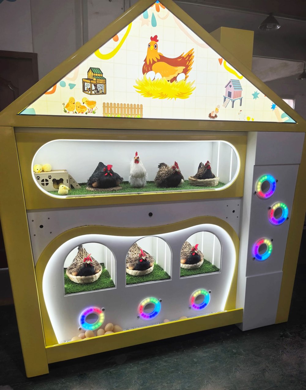 Интерактивный аттракцион «Куриное гнездо»
