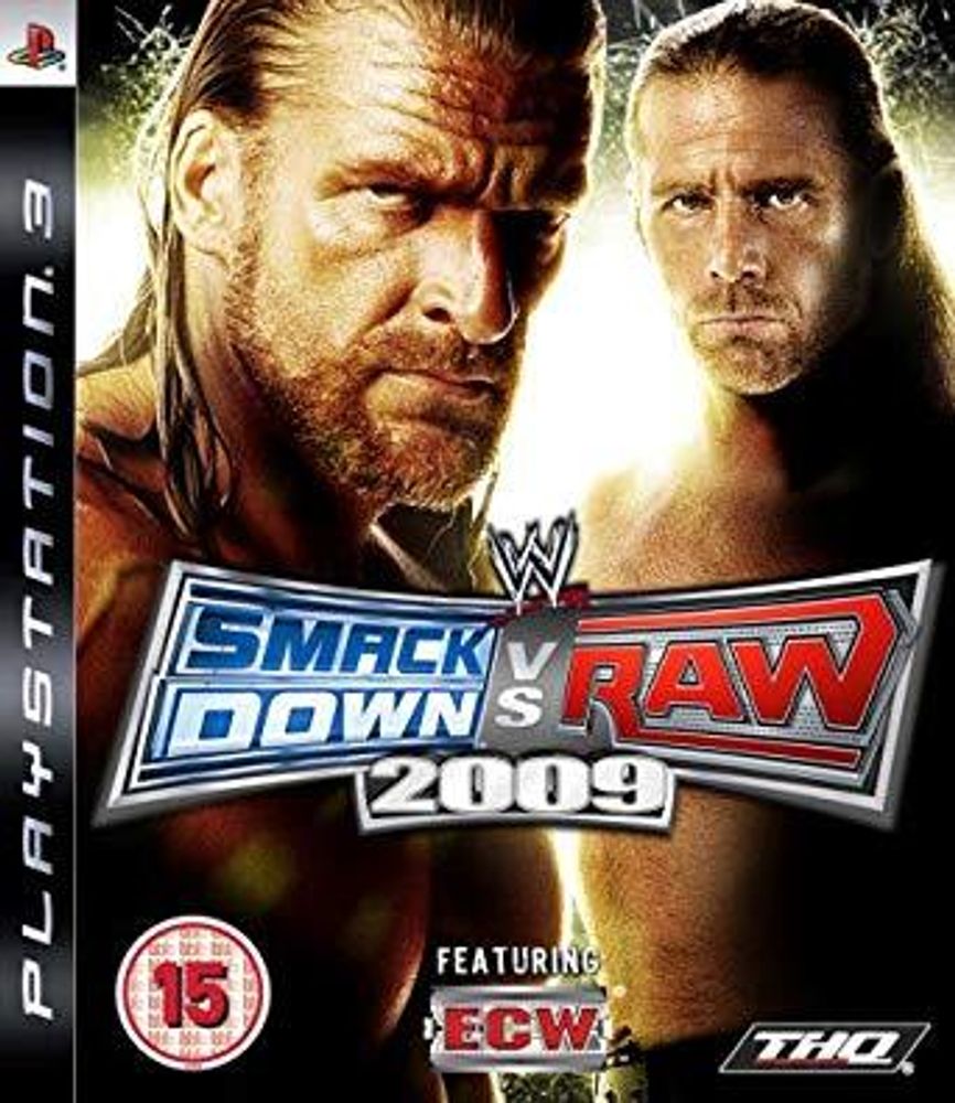 WWE SmackDown vs Raw 2009 PS3 Б/У