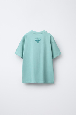 ZARA ФУТБОЛКА С ПРИНТОМ BRAWL STARS © SUPERCELL OY, ОТТЕНКИ СИНЕГО