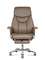 Кресло офисное Норден / Парламент / серо коричневый экокожа