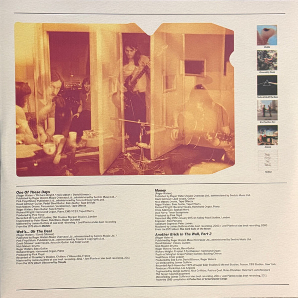 Pink Floyd / 8-Tracks (Coloured Vinyl)(LP)