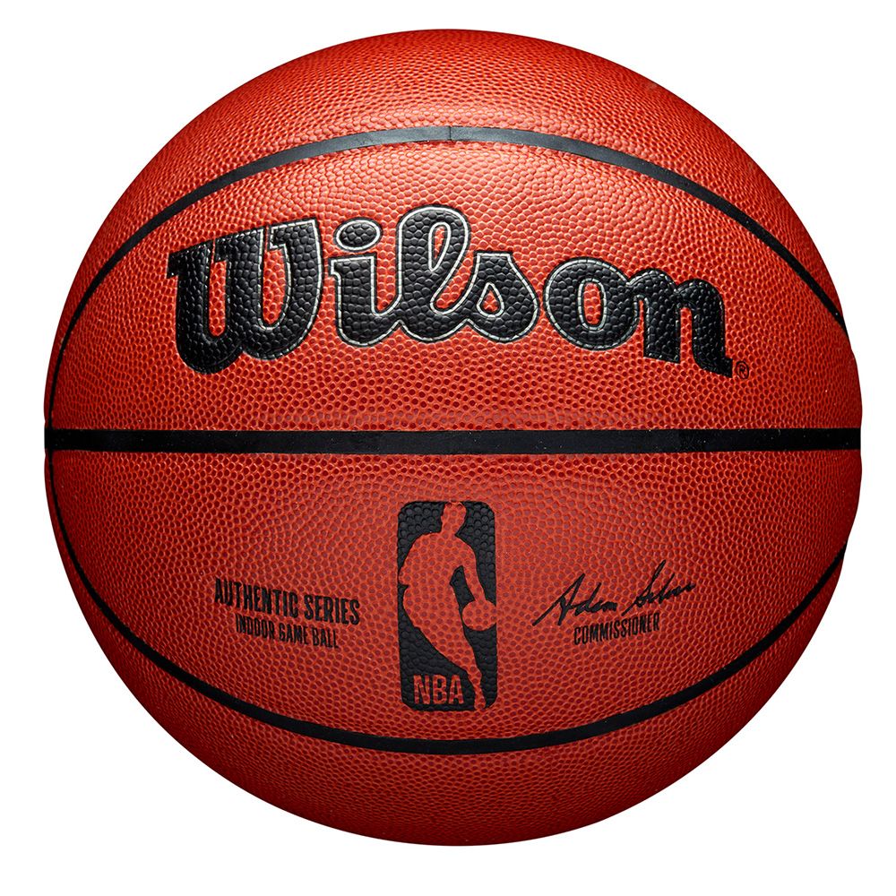 Мяч баск. WILSON NBA Authentic Indoor Comp, WTB7100XB06, р.6, композит, коричневый
