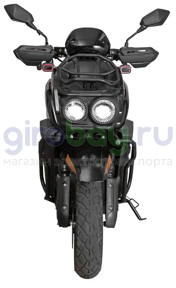 Электроскутер GT Tank 3000W (72V/30Ah) - Чёрный фото №13