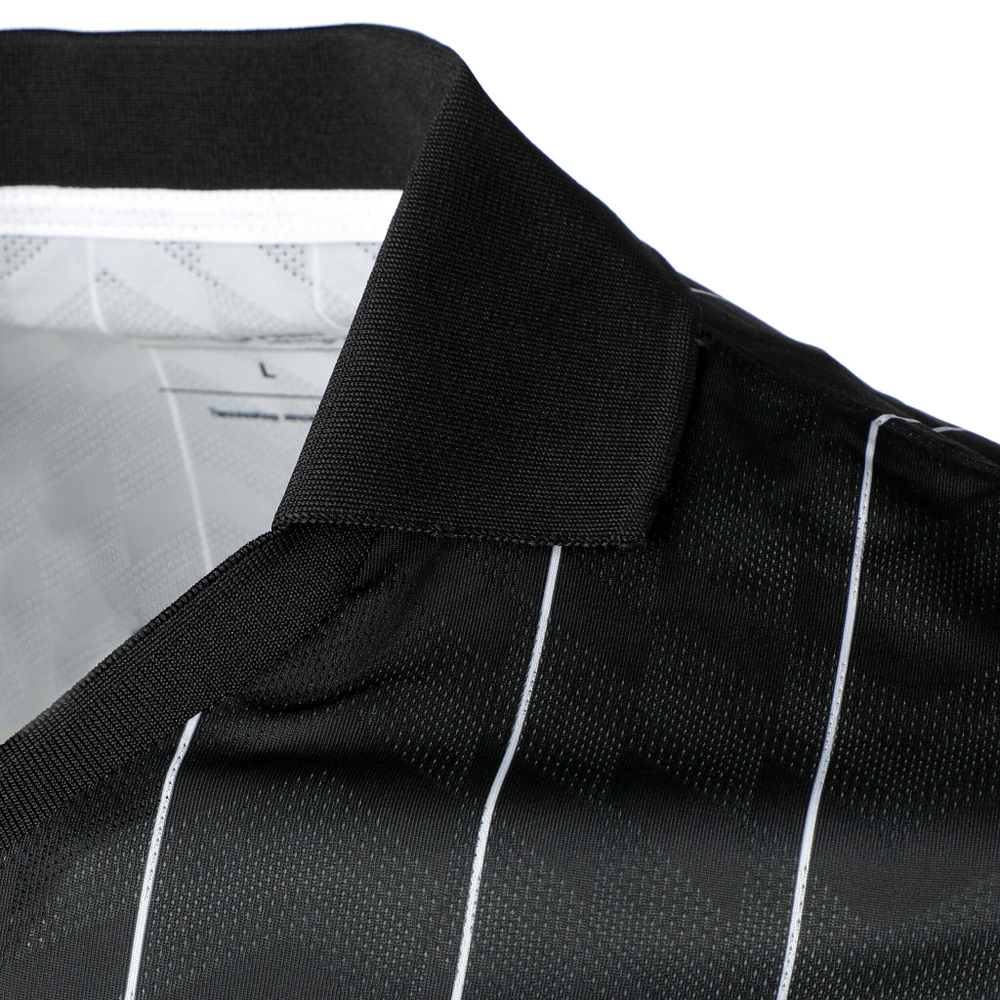 Мужское теннисное поло Tennis-Point Stripes Polo Special Edition Men - Black, White