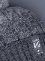 Шапка для мальчика осенняя на завязках