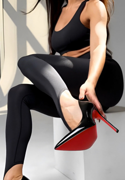 Leggins Tesla, Black