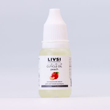 Масло для кутикулы Персик  10 мл Livsi