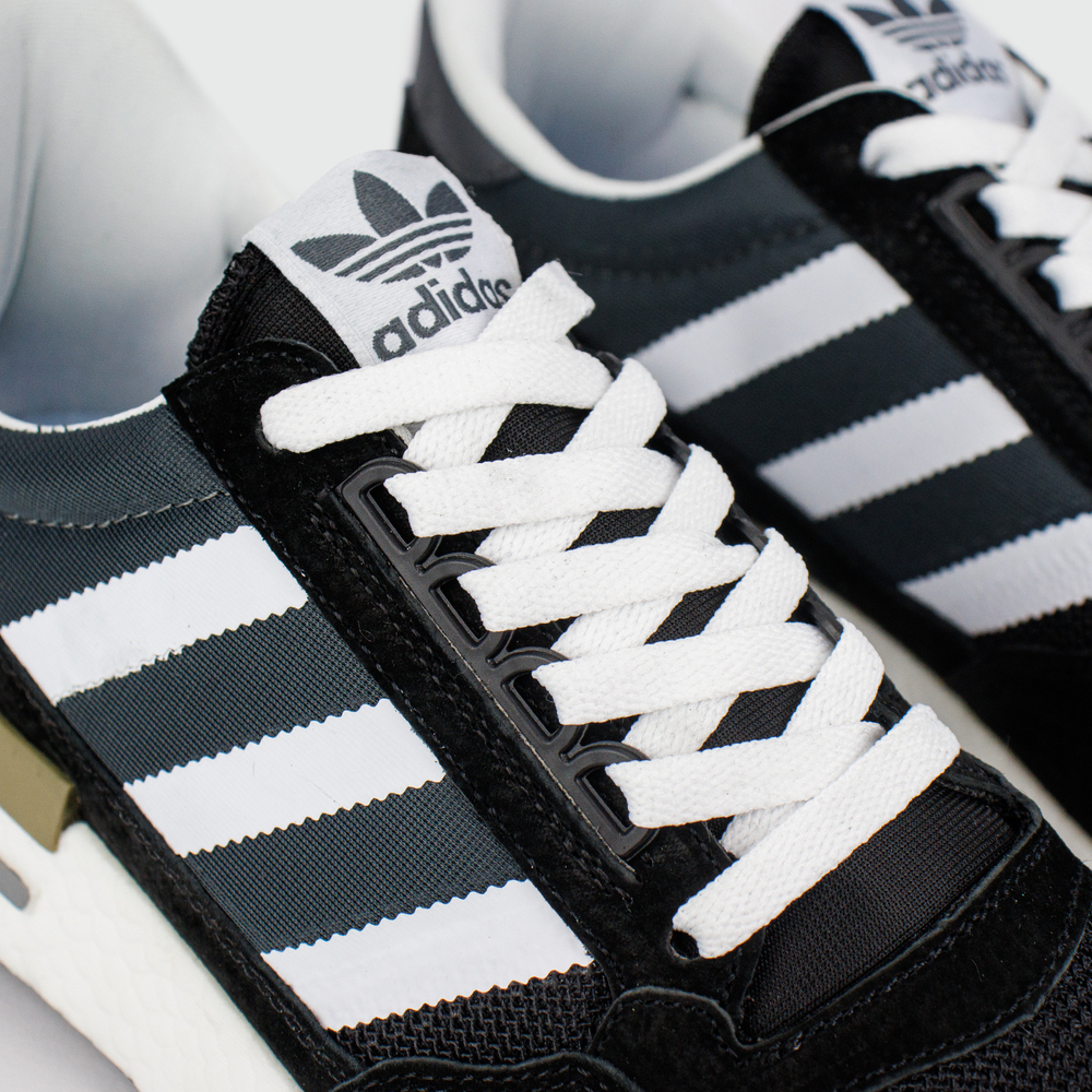 Кроссовки Adidas ZX 500 Boost Black / White Str