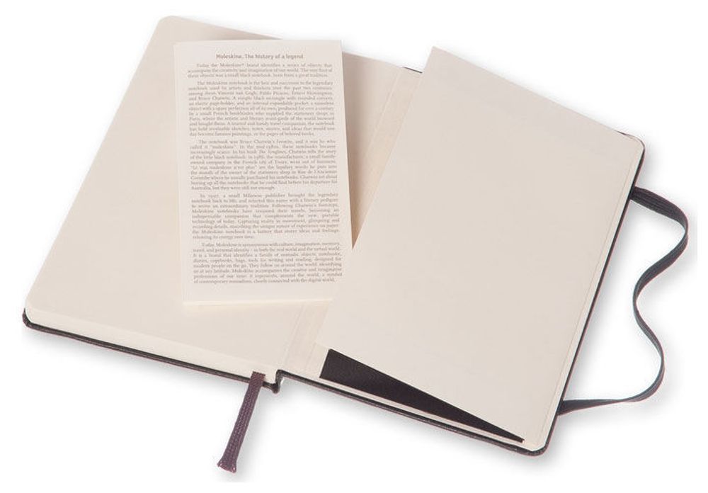 Блокнот Moleskine Classic Large 130х210мм 240стр пунктир твердая обложка черный (QP066)