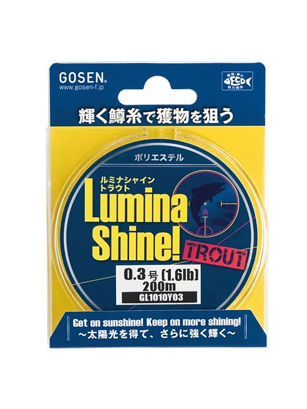 Леска Gosen Polyester LS Trout