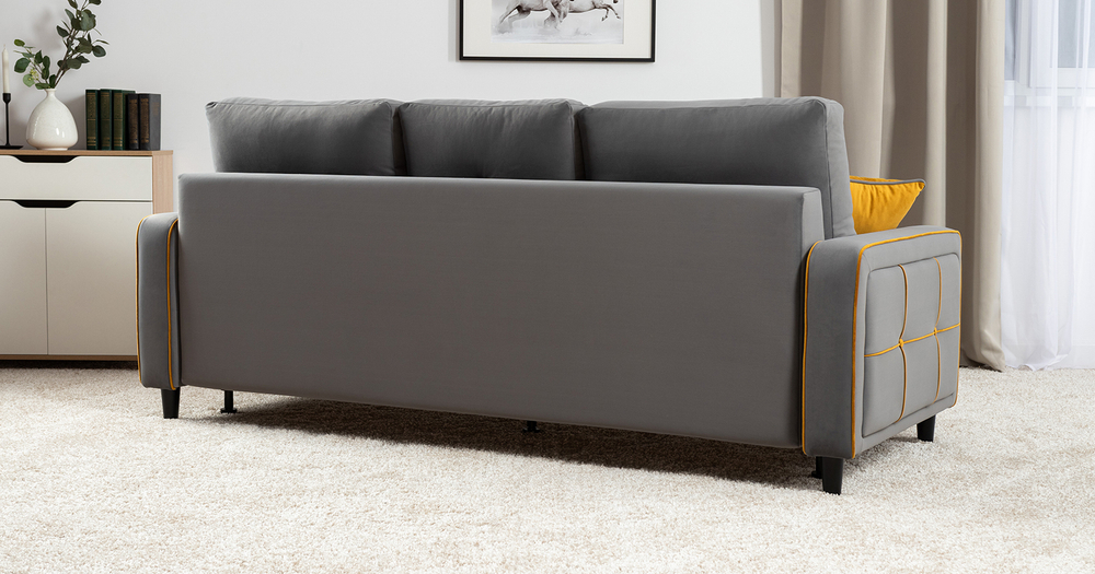 Диван кровать Черри, Серый