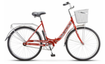 Велосипед 26" STELS  Pilot-810  р.19" Красный (сталь/корзинка)