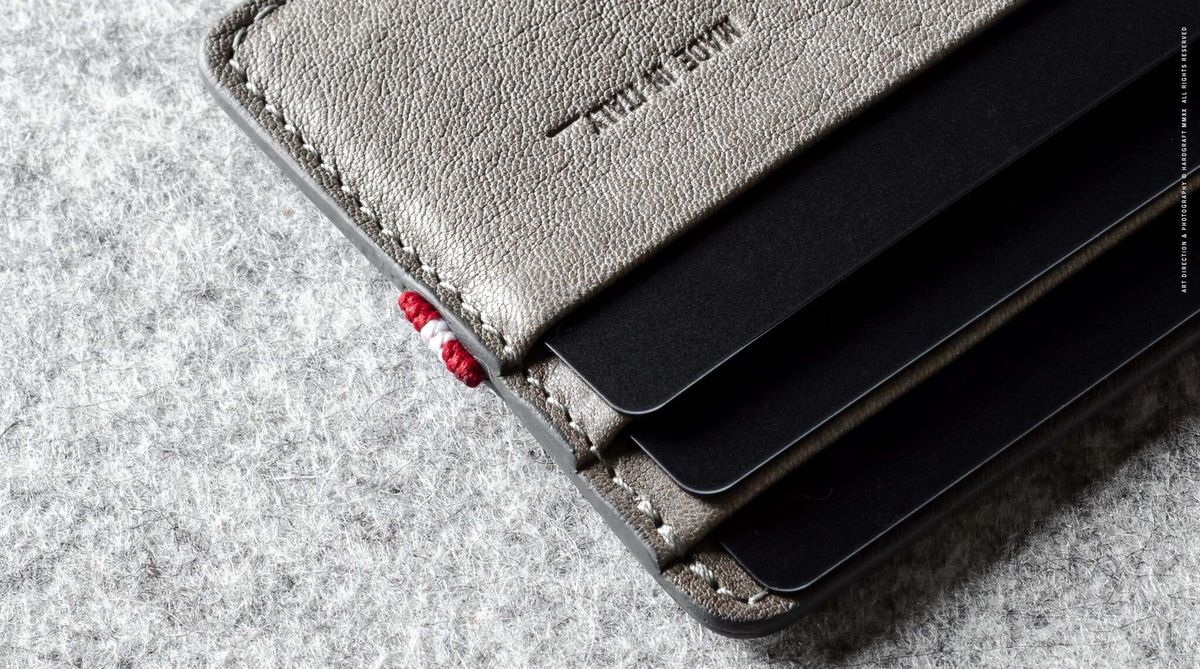 Hard Graft 3Card Case — картхолдер из кожи