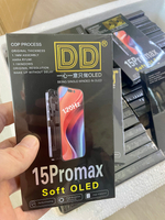 Дисплей iPhone 15 Pro Max Soft OLED; 120Hz; бренд DD