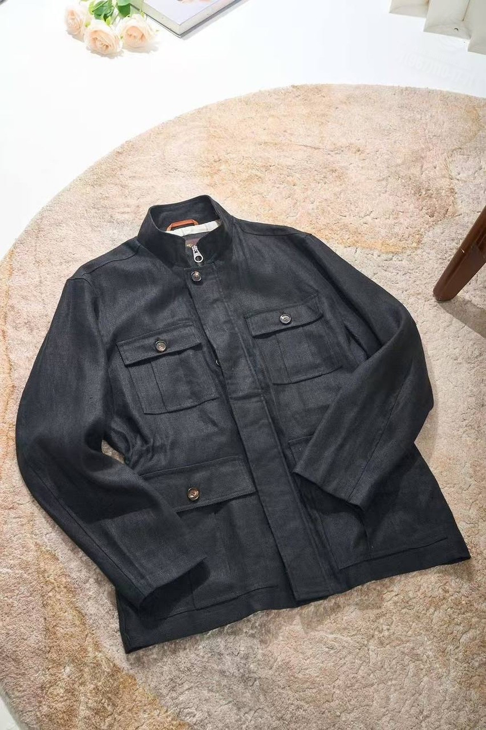 Льняная ветровка Loro Piana