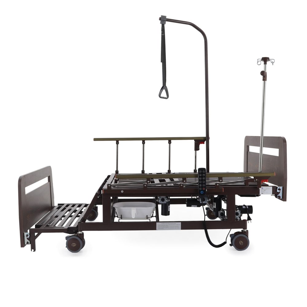 Кровать электрическая Med-Mos DB-11А (ЛДСП венге) ширина ложемента 120 см