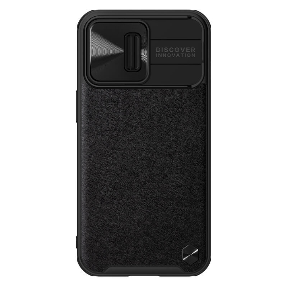 Противоударный чехол Nillkin CAMSHIELD Leather Case с защитой камеры для iPhone 13 Pro