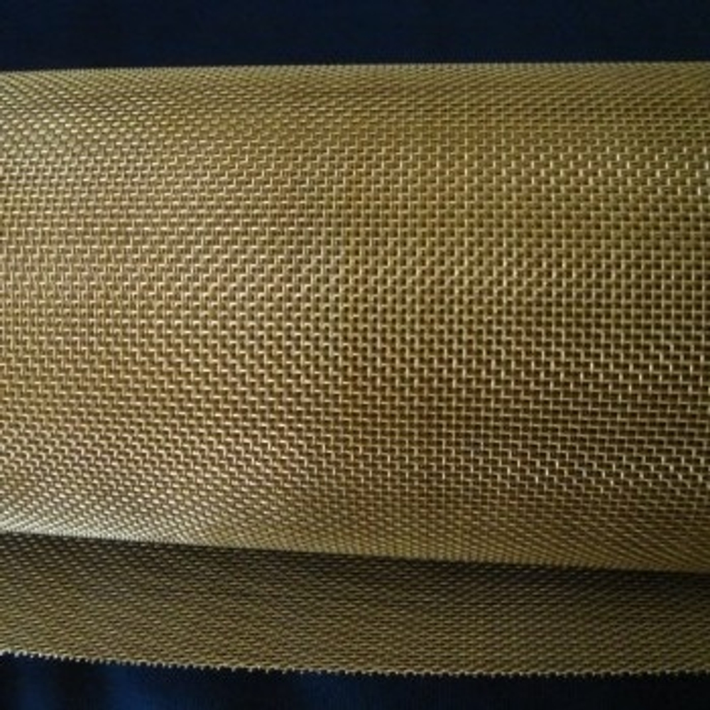 Сетка латунная тканая 2х0,5х1000 мм