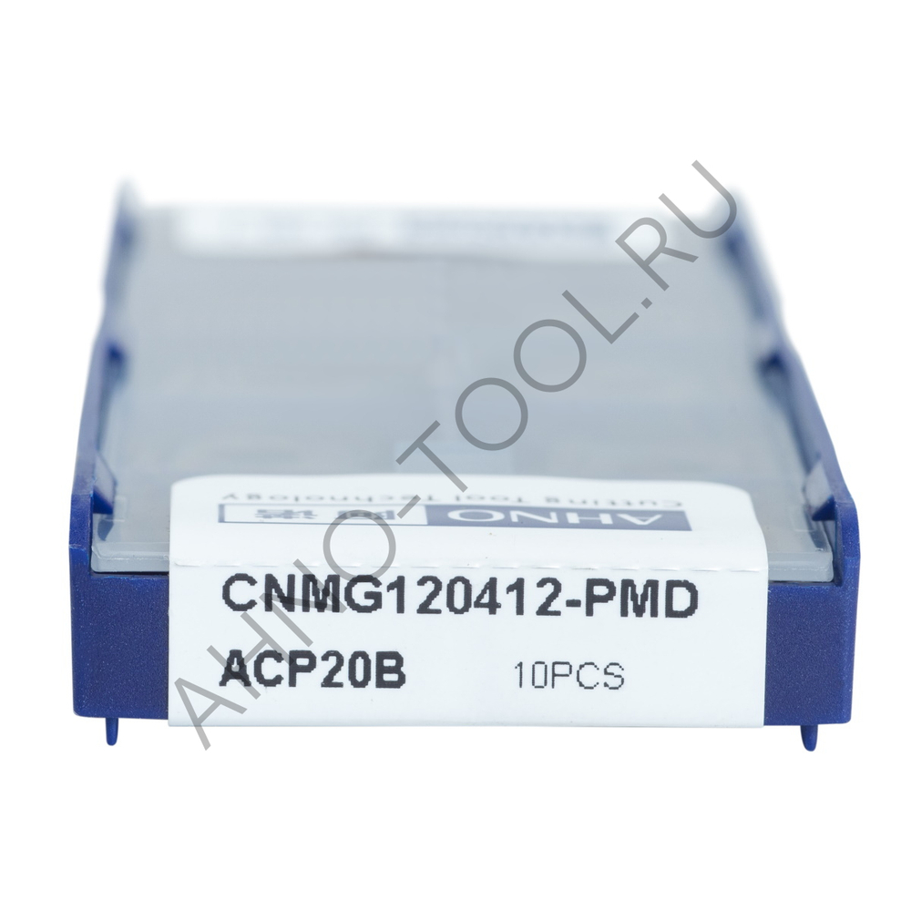 Пластина твердосплавная ISO CNMG120412-PMD ACP20B AHNO по стали, получистовая