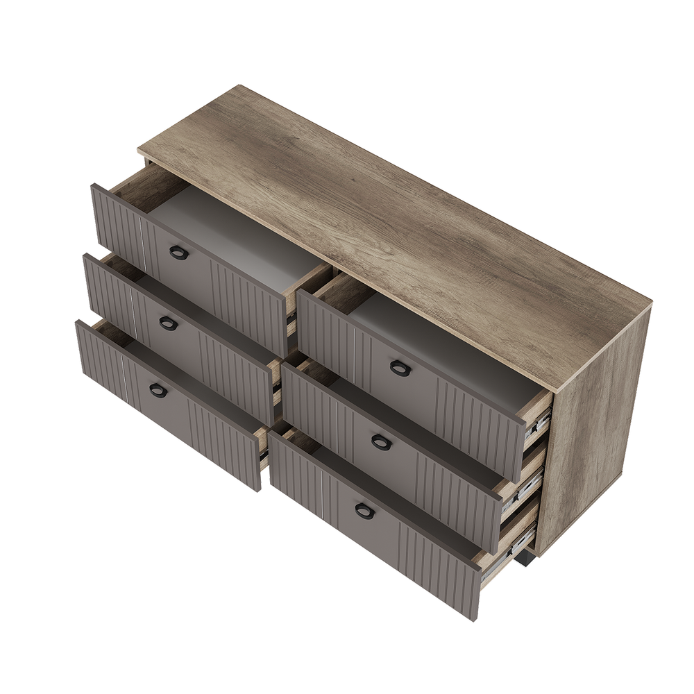 Комод Олива км-04 Дуб каньон MF14 Муссон софт