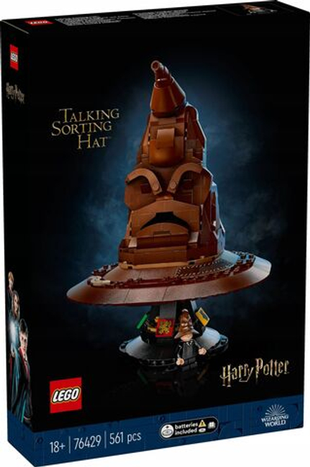 Конструктор LEGO Harry Potter - Говорящая распределяющая шляпа Хогвартс - Лего Гарри Поттер 76429