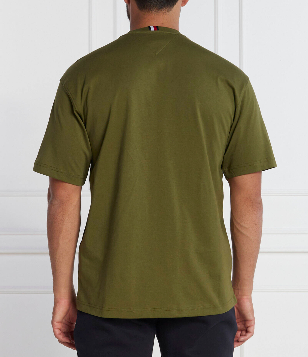 Футболка MONOTYPE EMBRO Tommy Hilfiger - хаки(MW0MW32619)