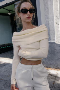 ZARA БАЗОВЫЕ БРЮКИ ИЗ МЯГКОЙ ТКАНИ, ЭКРЮ