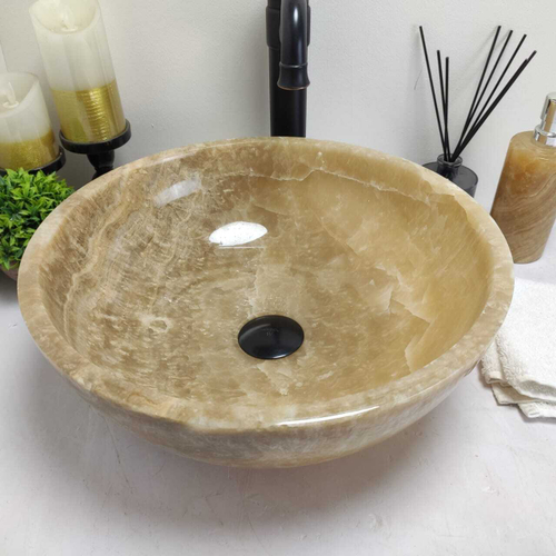 Раковина из оникса Bowl Sunset TinLip BO-60583 40*40*15