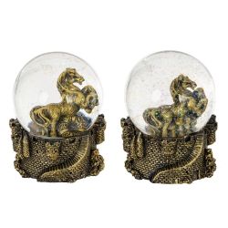 GAEM Фигурка декор в стекл шаре "Лошадь", L7 W7,5 H8,5 см, 2в.